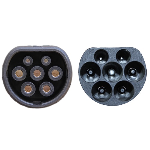 2-EVMOTIONS Delta Type2 -> Type2 (3x16A) EV Ladekabel