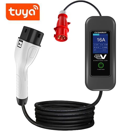 1-EVMOTIONS Delta Wi-Fi EVSE Type2 (3x16A) EV Ladekabel