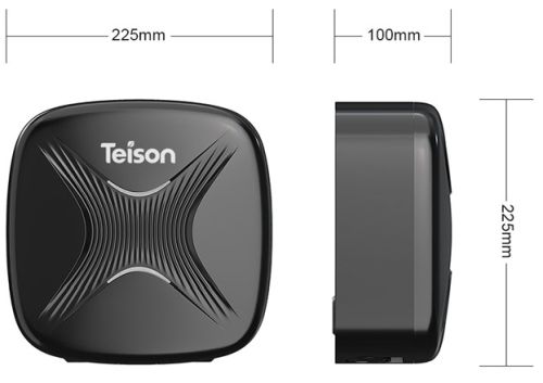 4-TEISON Smart Wallbox Type2 11kw Wi-Fi EV Ladekabel